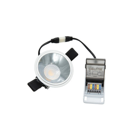 DOTLUX LED-Downlight MULTIsnap 6W 2700K/3000/4000K COLORselect Weiß