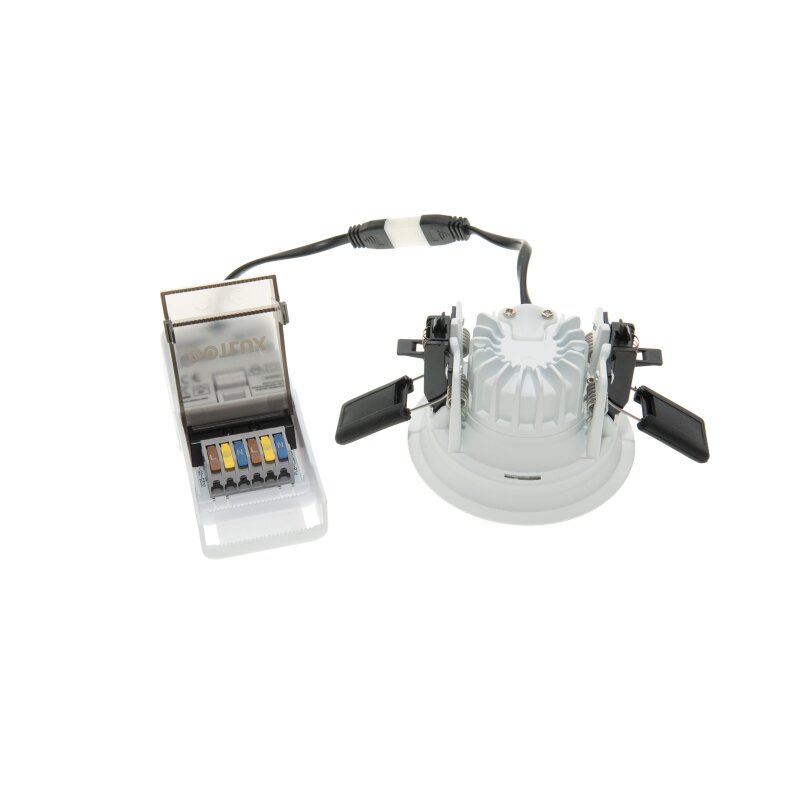 DOTLUX LED-Downlight MULTIsnap 6W 2700K/3000/4000K COLORselect Weiß
