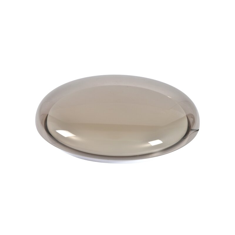 DOTLUX LED-Leuchte LUNAnoir Rauchglasoptik IP40 Ø400mm 20W 2700K