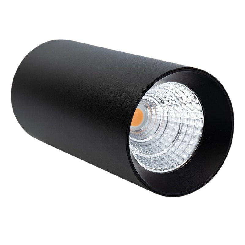 DOTLUX LED-Leuchte SLIMvario Ø80x160mm 18W 3000K schwarz