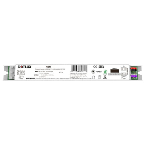 DOTLUX LED-Netzteil max.40W 1-10V dimmbar 250-800mA