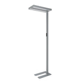 DOTLUX LED-Stehleuchte ASSISTsensor 60W 8750lm 4000K silber 5500lm up / 3250lm down