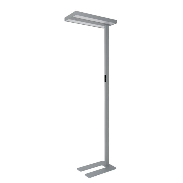 DOTLUX LED-Stehleuchte ASSISTsensor 60W 8750lm 4000K silber 5500lm up / 3250lm down