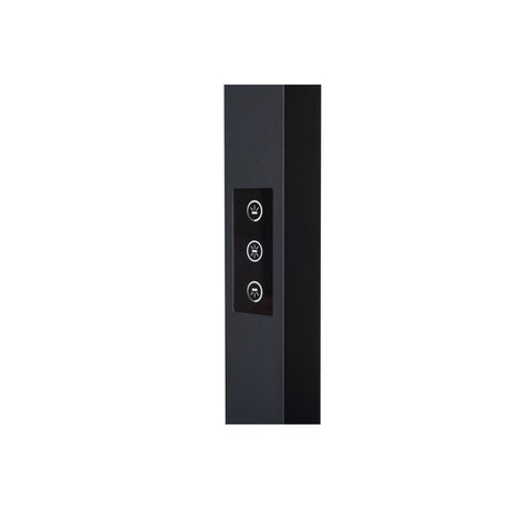 DOTLUX LED-Stehleuchte STYLEbutler 80W 4000K tageslichtabhängige Dimmung schwarz