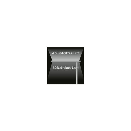 DOTLUX LED-Stehleuchte STYLEbutler 80W 4000K tageslichtabhängige Dimmung weiß