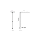 DOTLUX LED-Tischleuchte STUDIOdesk 80W 4000K dimmbar
