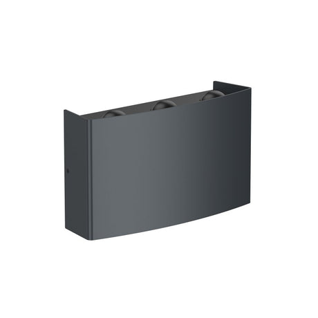 DOTLUX LED-Wandleuchte SIXFOLD 6W 3000K schwarz
