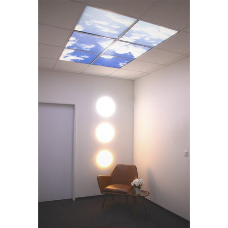 DOTLUX Motivplatte SKYLIGHT für Einbaupanels Motiv 5 Raster 1x1 für 620x620