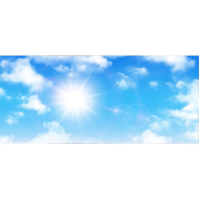 DOTLUX Motivplatte SKYLIGHT für Einbaupanels Motiv 6 Raster 1x1 für 620x620
