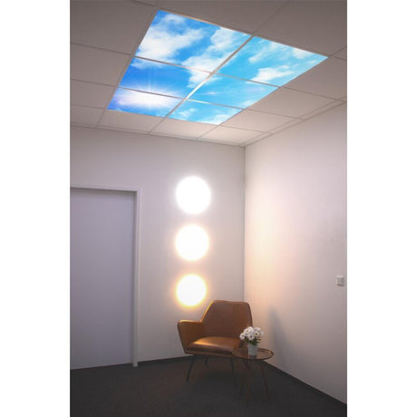 DOTLUX Motivplatte SKYLIGHT für Einbaupanels Motiv 6 Raster 1x1 für 620x620