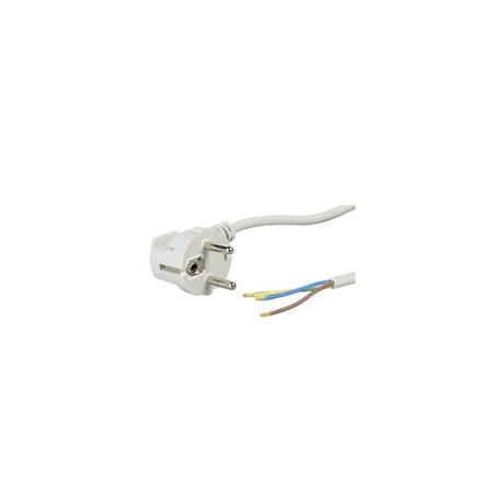 DOTLUX Netzkabel inkl. Schutzkontaktstecker 1,8m grau