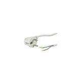 DOTLUX Netzkabel inkl. Schutzkontaktstecker 1,8m grau