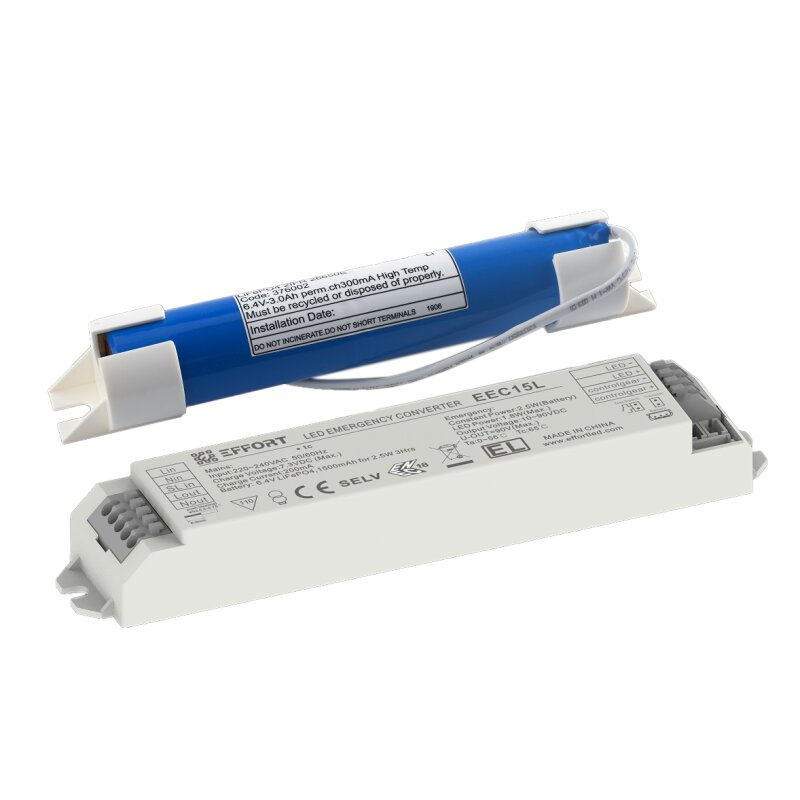 DOTLUX NOTSTROM-AKKU-KIT NOTLICHTBAUSTEIN 5W 10-90V Selbsttest Konstantleistung