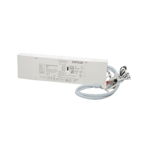 DOTLUX NOTSTROM AKKU-KITexit 1,8W Konstantleistung 3h für konstantstrombetriebene LED-Leuchten mit ext.Testknopf  LiFePO4 6,4V mit Selbsttest