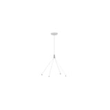 DOTLUX Pendelset Seil mit Deckenbaldachin 1,5m  für Ø600 LED-Leuchte GALAXO