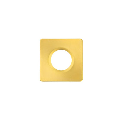 DOTLUX Zierring für MULTISCREW eckig gold gebürstet