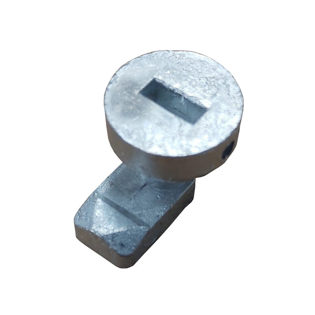 Druckguss Riegel Zamak 5 für Stahlblech Frontplatten (10er-Pack)