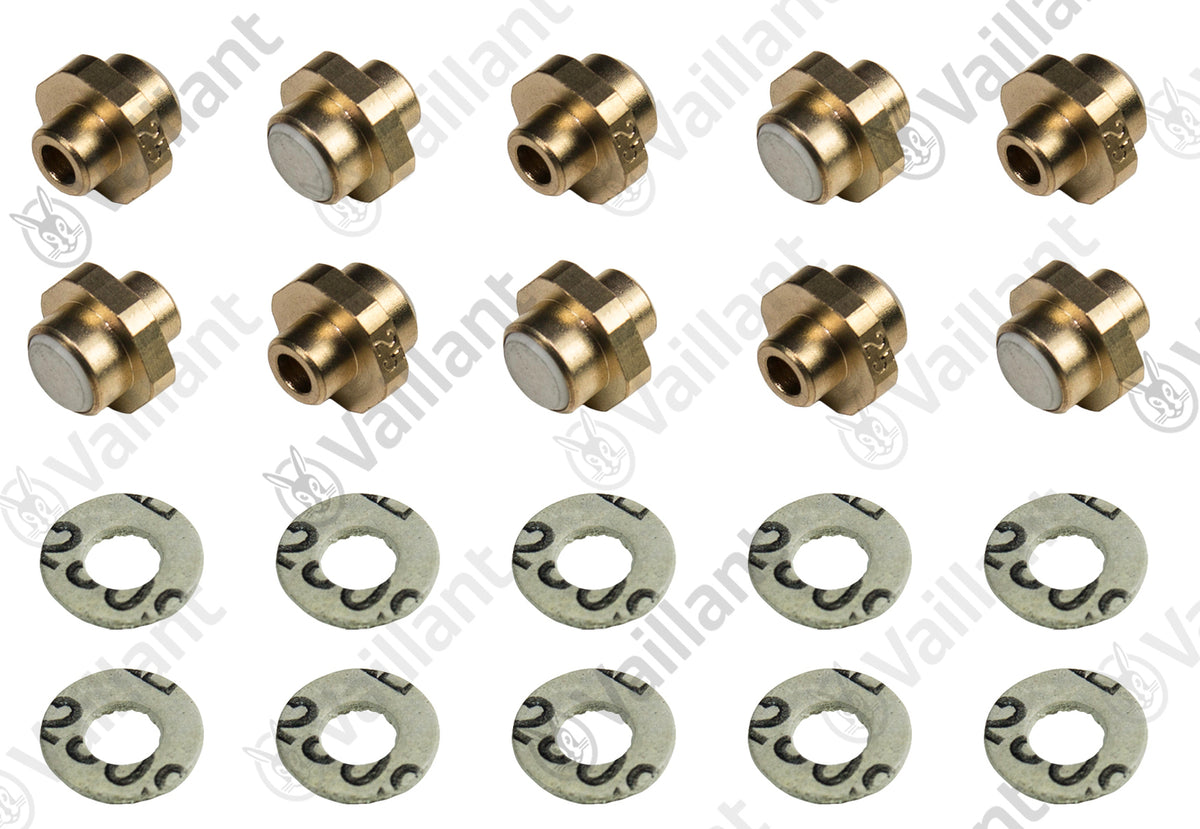 Vaillant Ersatzteil Brennerdüse, 0,25, (x10) für MAG 11-0/1 XZ, MAG 14-0/1 XZ u. a. | Art.-Nr. 0020206079