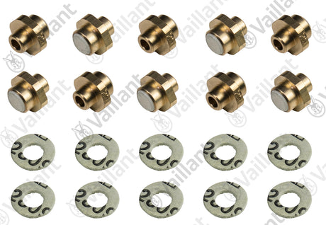 Vaillant Ersatzteil Brennerdüse, 0,25, (x10) für MAG 11-0/1 XZ, MAG 14-0/1 XZ u. a. | Art.-Nr. 0020206079