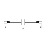 ESYLUX Patchkabel 5m bl RJ45 1:1 CABLE-SET-2 RJ45 5m TW x8