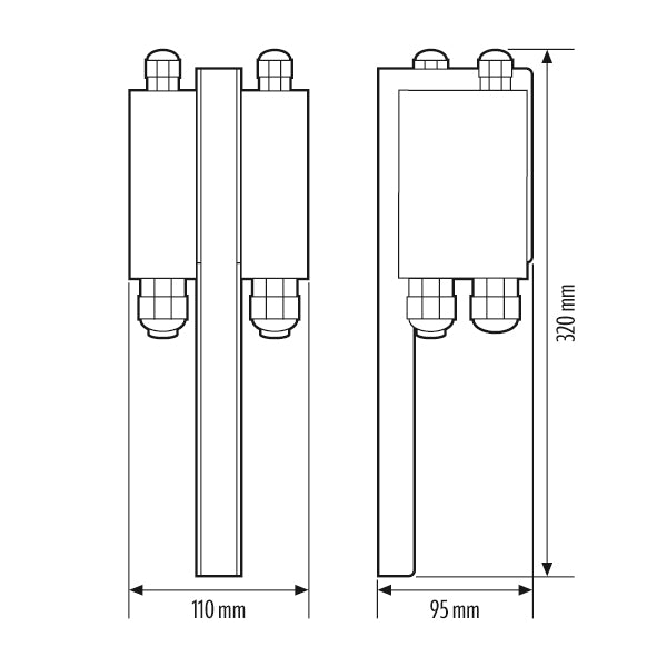 ESYLUX LED-Steuerung 16W DALI IP65 dyn ALVA BL 940/170 ASSEMBLY GROUP DRIV Meta