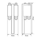 ESYLUX LED-Steuerung 16W DALI IP65 dyn ALVA BL 940/170 ASSEMBLY GROUP DRIV Meta