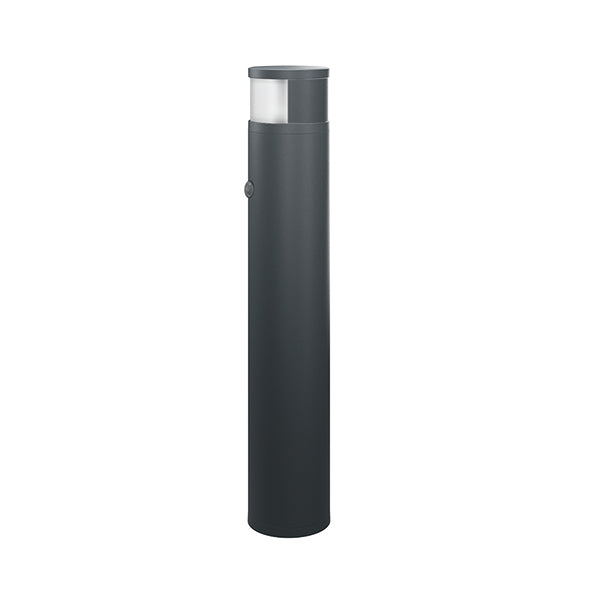 ESYLUX LED-Pollerleuchte 17W IP65 3100K ALVA BL 940/170 OP 180° 500 830 MD 620lm