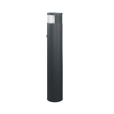 ESYLUX LED-Pollerleuchte 17W IP65 3100K ALVA BL 940/170 OP 180° 500 830 MD 620lm