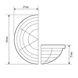 ESYLUX Linsenmaske tra Ersatzteil STANDARD LENS MASK 8