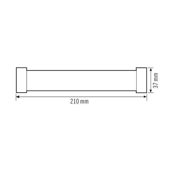 ESYLUX Batterie 4,8V NiMH 4,8V 2000mAh ELH FM BATTERY 2000mAh NiMH 37x210mm