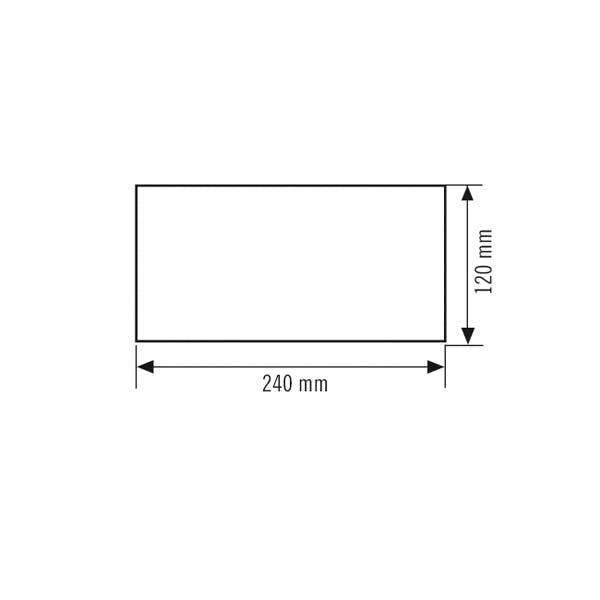 ESYLUX Piktogramm Rettungsweg Aufkleber SLX 24 HIGH COVER SYMBOL SET I dpls