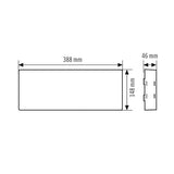 ESYLUX LED-Sicherheitsleuchte 3W 4000K ELX EL LED 8h IR SM 60lm Aufb/Einb