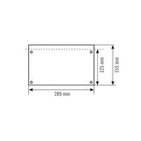 ESYLUX Piktogramm Ausgang nach unten SLX 24 DISPLAY SYMBOL 1-SIDE DOWN Acrylg