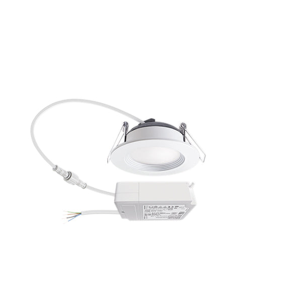 ESYLUX LED-Einbaustrahler 6,5W Konv DALI ELSA-2 DL 68 OP 100° 500 830 DALI W 1LED