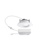 ESYLUX LED-Einbaustrahler 6,5W Konv DALI ELSA-2 DL 68 OP 100° 500 830 DALI W 1LED