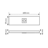 ESYLUX Anwesenheitssensor IP20 LENJA PDL 600 MODULE WITH PD-FLAT B