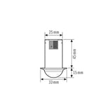 ESYLUX Präsenzmelder-Bus DALI UP v180° Compact MINI PD-C 360i/8 mini DALI 0-360