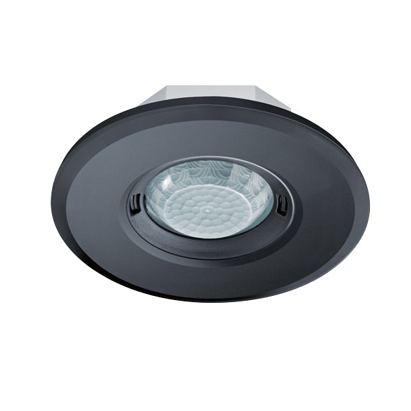 ESYLUX Bewegungsmelder 180-360° UP sw FLAT MD- 360i/8 ROUND BLACK BWM IP20