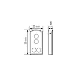 ESYLUX Handsender si Zubehör KNXs REMOTE CONTROL INTEGRATOR