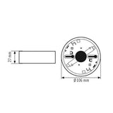 ESYLUX Gehäuse AP 1f Kst ws glz AP-Geh Zubehör PROTECTOR K MOUNTING BOX 27 SM W