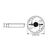ESYLUX Gehäuse AP 1f Kst ws glz IP20 Zubehör PROTECTOR K MOUNTING BOX 20 SM W