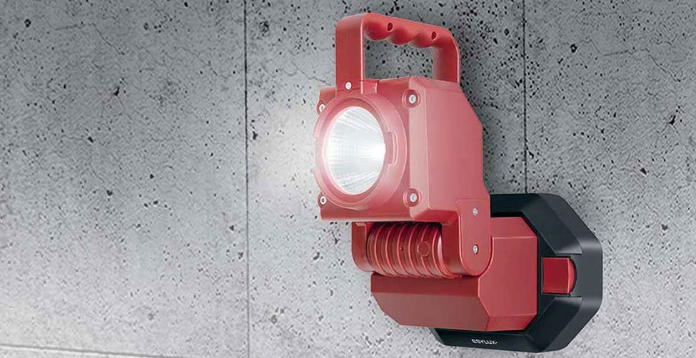 ESYLUX Handscheinwerfer 3W LED IP54 Notl SLP-2 aufladb
