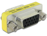 Delock Adapter Gender Changer VGA Buchse zu Buchse