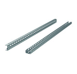 Montageprofile (Paar) L=600mm mit Montagezubehör