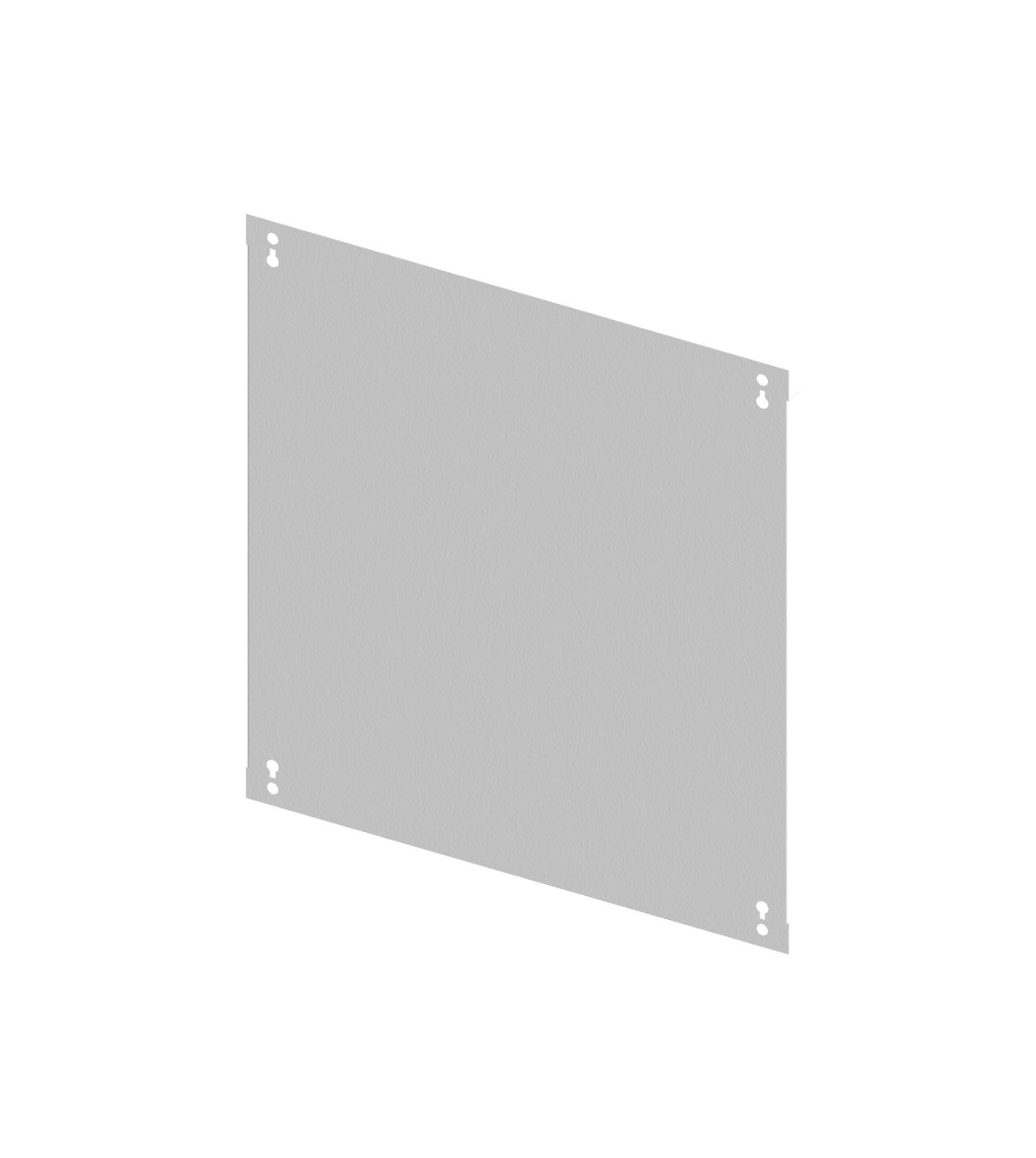 Blindfrontplatte 495mm B10 Stahlblech