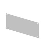 Blindfrontplatte 695mm B7 Stahlblech