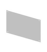 Blindfrontplatte 695mm B10 Stahlblech