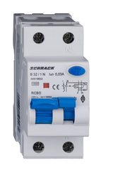 Foto: FI/LS-Schalter 1+N, AMPARO, 10kA, B 32A, 30mA, Typ A