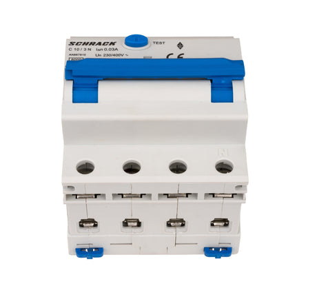 FI/LS-Schalter 3+N, AMPARO, 6kA, C 10A, 30mA, Typ A