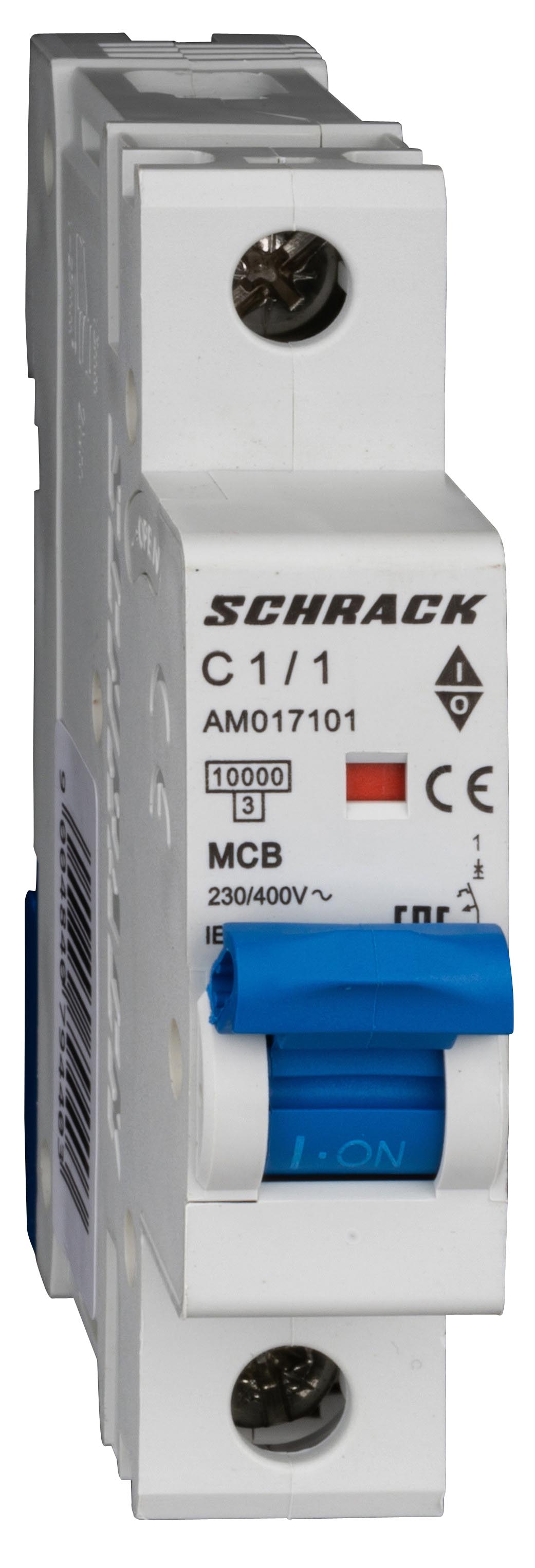 Leitungsschutzschalter AMPARO 10kA, C 1A, 1-polig